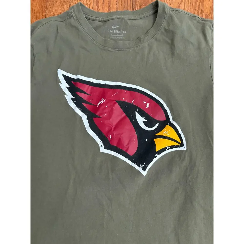 Arizona Cardinals Nike Green Salute to Service Long‎ Sleeve T-Shirt Men's Large